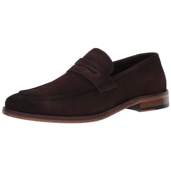 Marc Joseph New York Men's Gold Collection Peeny Loafer Leather Sole Penny 9 Br